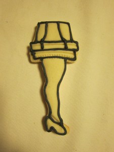 Leg Lamp Outline