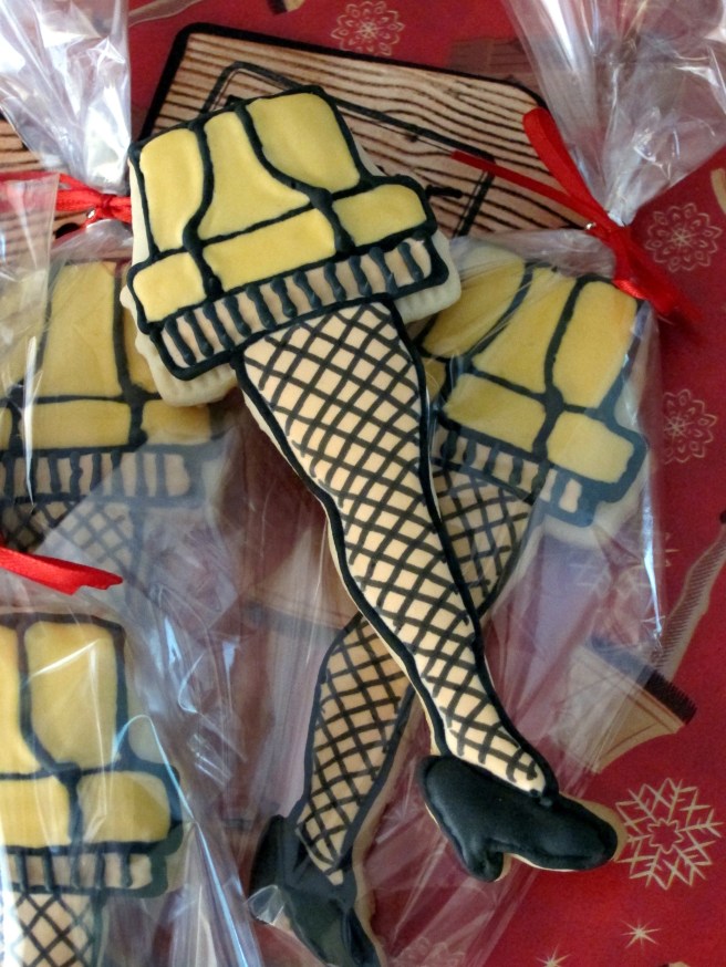 Leg Lamp Cookies