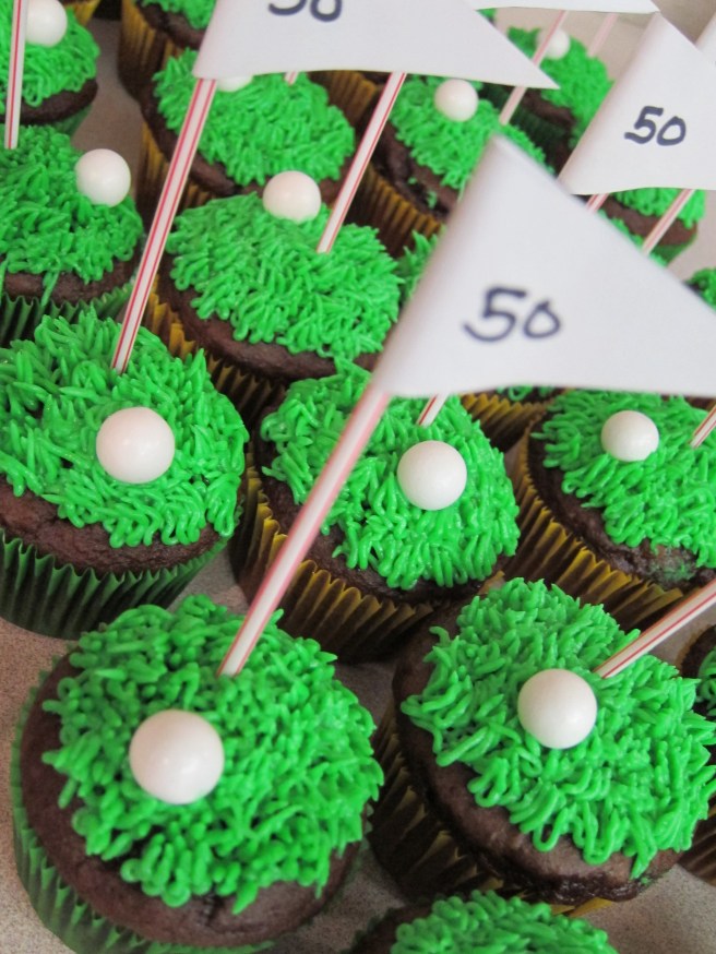 Golf Cupcakes 2