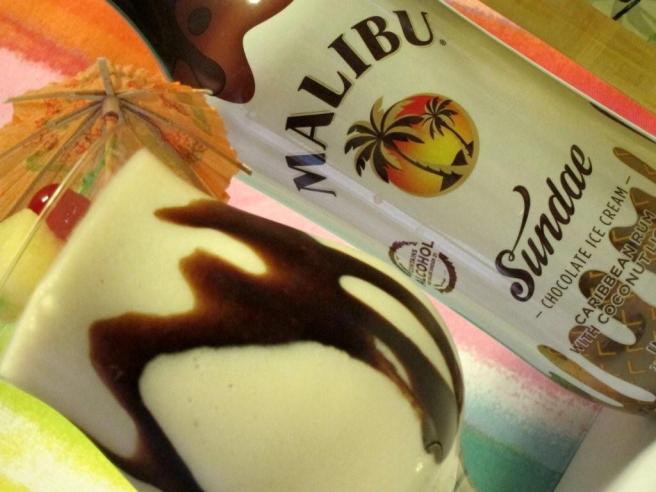 Malibu Sundae, Banana Liqueur, Pineapple Juice