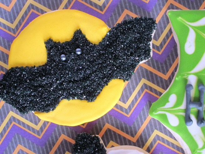 Halloween Bat Cookie