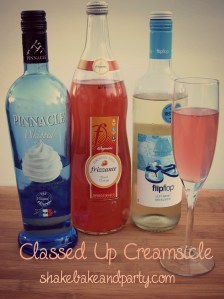 Classed Up Creamsicle Cocktail from Shake Bake and Party
