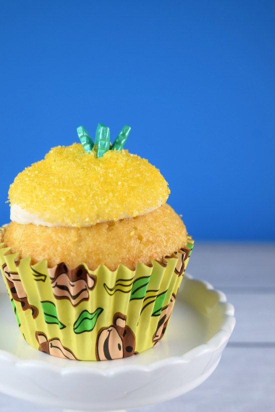 Outside In Pineapple Upside Down Cupcakes | Shake Bake and Party